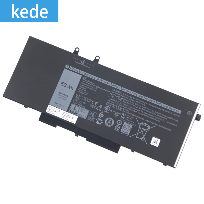 Kede 4GVMP Аккумулятор для ноутбука dell Latitude 5500, точность 3540 X77XY 7,6 V 68Wh 8500mAh