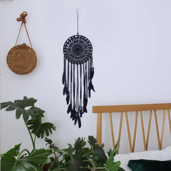 

High Quality Handmade Dreamcatcher Feathers Dreamcatcher Wall Hanging Home Room Decoration Baby Wall Decor