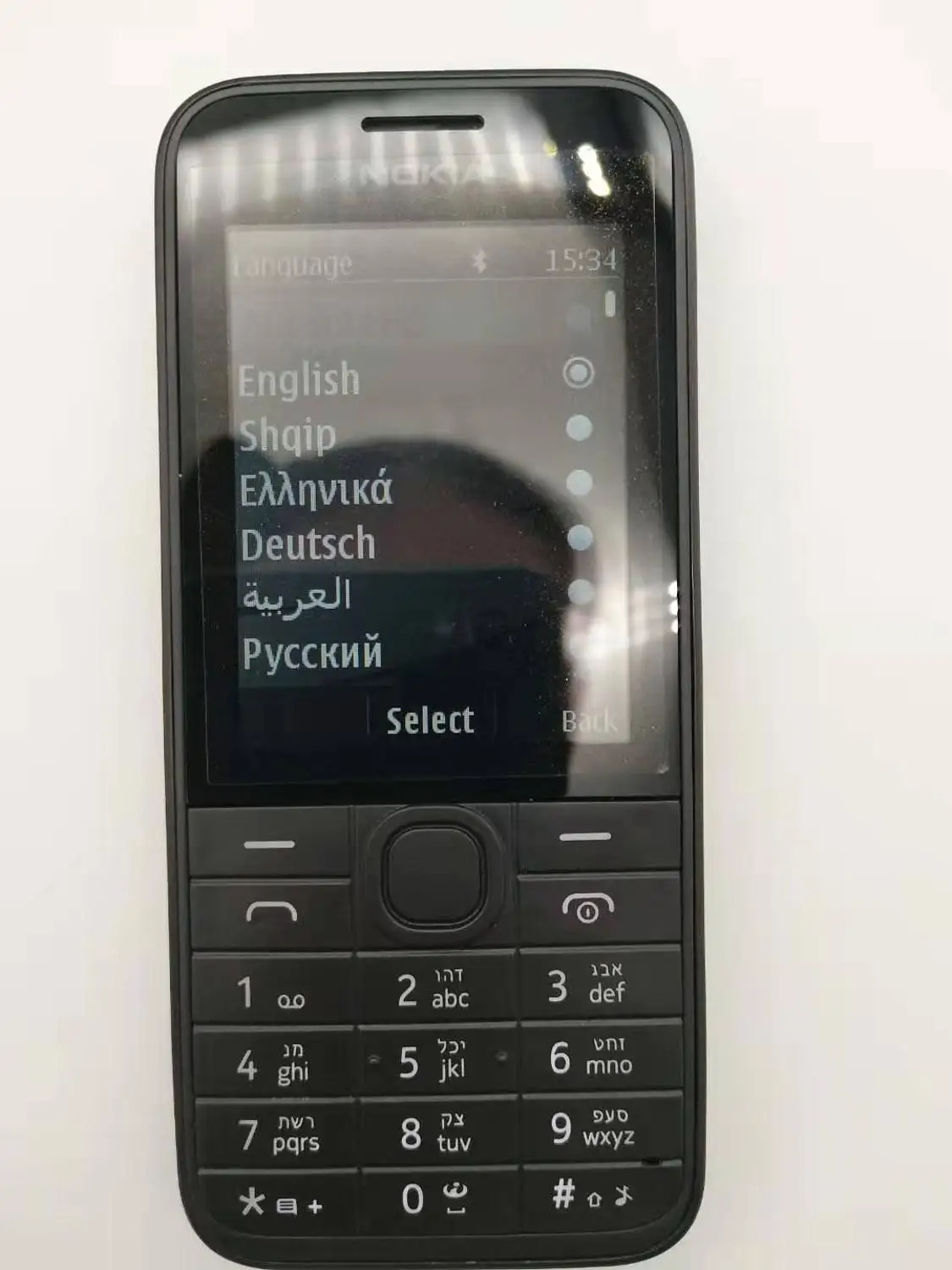  Original NOKIA 208 Single Sim Version Phone GSM Good Quality Unlocked Refurbished Mobile Phone Hebr