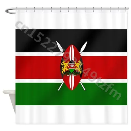 photo color Водонепроницаемый занавеска для душа s Kenya занавеска для душа принт полиэстер ткань занавеска для ванной комнаты с 12 крючками - Цвет: photo color