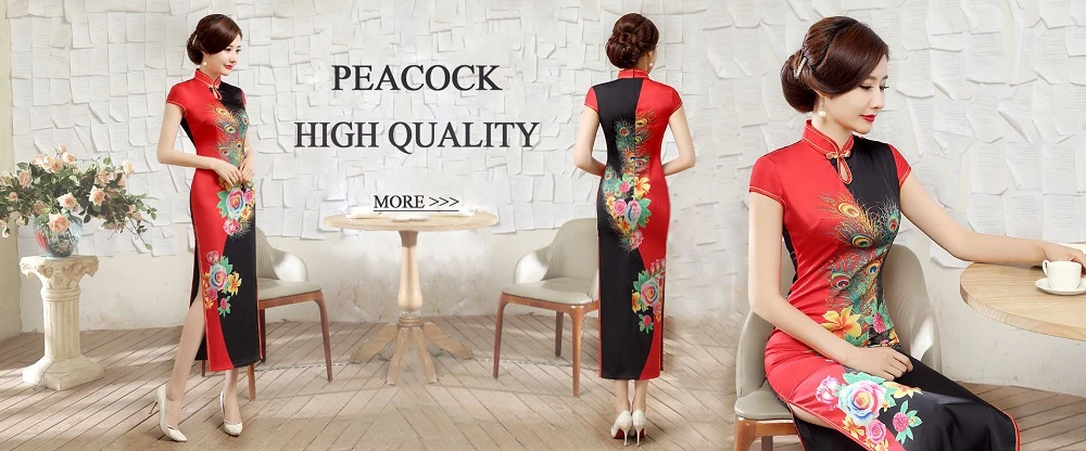 SHENG COCO кружево вышивка шелковое вечернее платье китайский красный длинный Qipao женское платье-Ципао платье Китай свадебные платья плюс размер 4XL