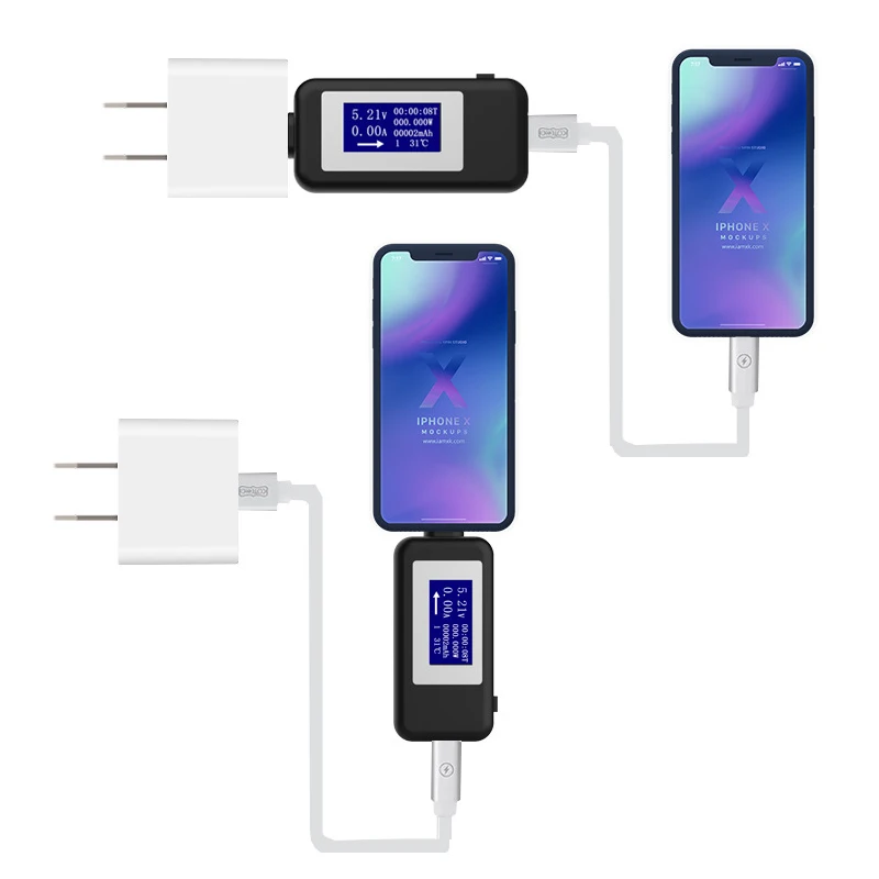 Тип-c USB тестер ЖК-цифровой измеритель напряжения тока зарядное устройство вольтметр с индикатором Амперметр детектор USB детектор