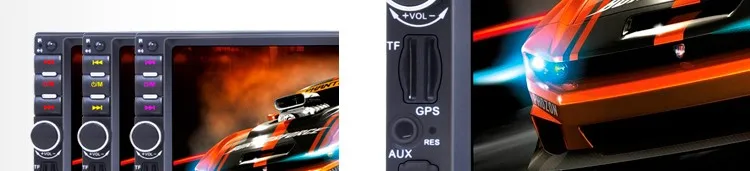 2Din автомобильный мультимедийный видеоплеер gps навигация Bluetooth FM радио MP3 аудио видео USB рулевое колесо дистанционное управление AUX адаптер