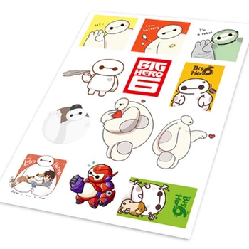 

Noizzy Big Hero 6 Baymax Car Stickers Anime Cartoon Auto Bicycle Motorcycle Helmet Decals Ipad Imac Laptop Cup Suitcase Styling