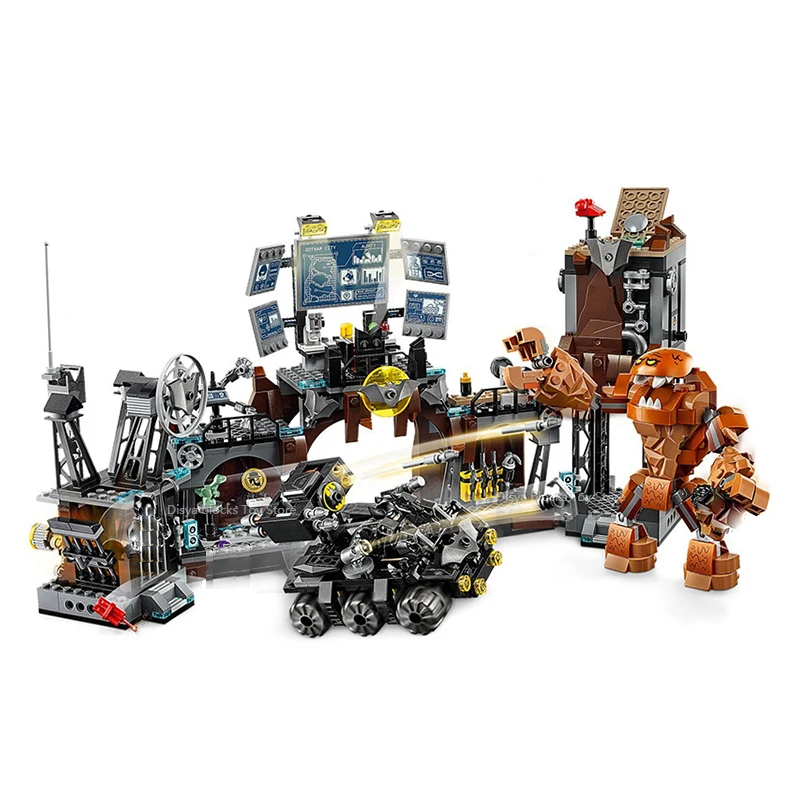 

New 2020 Superhero Serices Clayface Invasion 11353 Building Blocks Kit Bricks Classic Movie Model Kids Toys For Children gift
