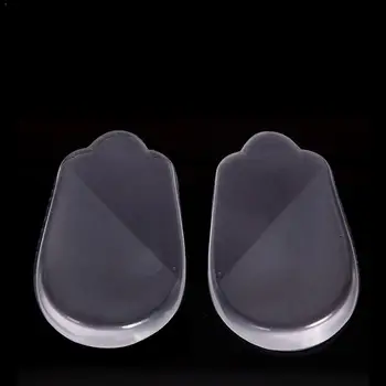 

New Style Silicone Gel Orthopedic Shoe Pad Insoles Care Heel Palm Shoe Feet Women's Cushion Protect High HT0039 Pads Elasti B7K2