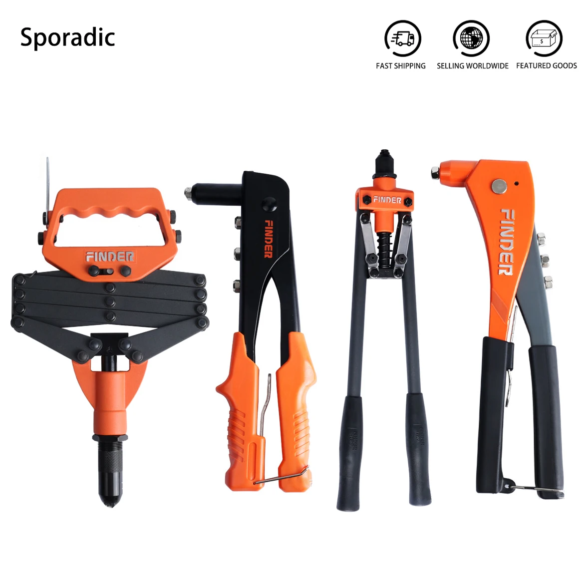 Rivet Gun Adjustable Manual Riveter Gun Riveting pliers Automatic Rivet