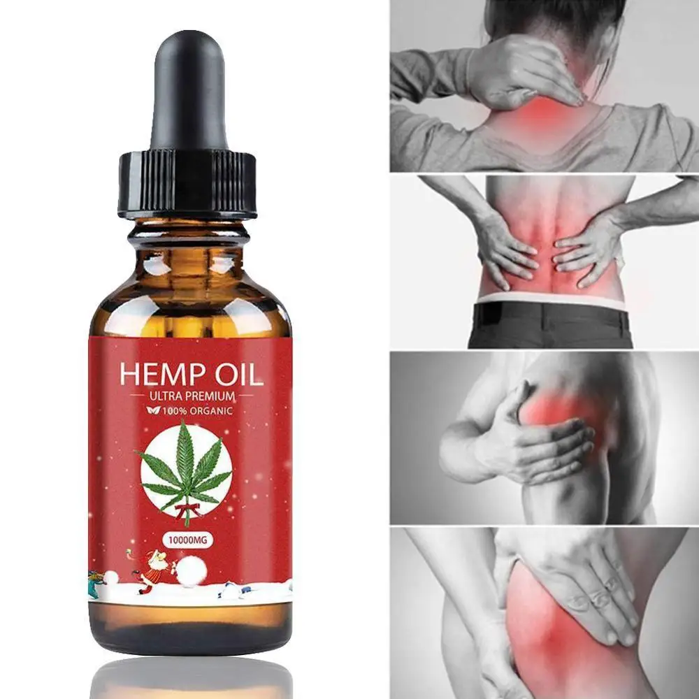 10000mg 30ml 100 Natural Hemp Oil for Pain Relief Sleep Aid Anti Stress Contains Hemp Extract 4