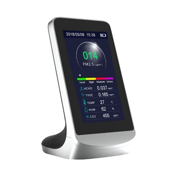 

Indoor Multi-Function Air Quality Monitor Formaldehyde TVOC Gas Quality Monitor M2EF