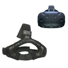 Дышащее кожаное оголовье ремешок для htc VIVE VR гарнитура замена мягкий Регулируемый фиксированный головной ремень для htc VIVE