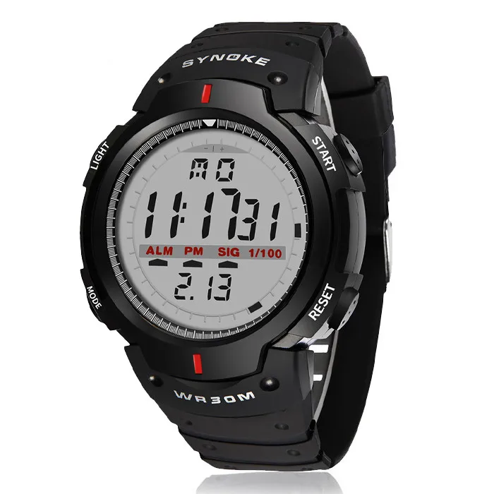Reloj deportivo multifunción para Hombre, cronógrafo Digital resistente al agua, con alarma, masculino