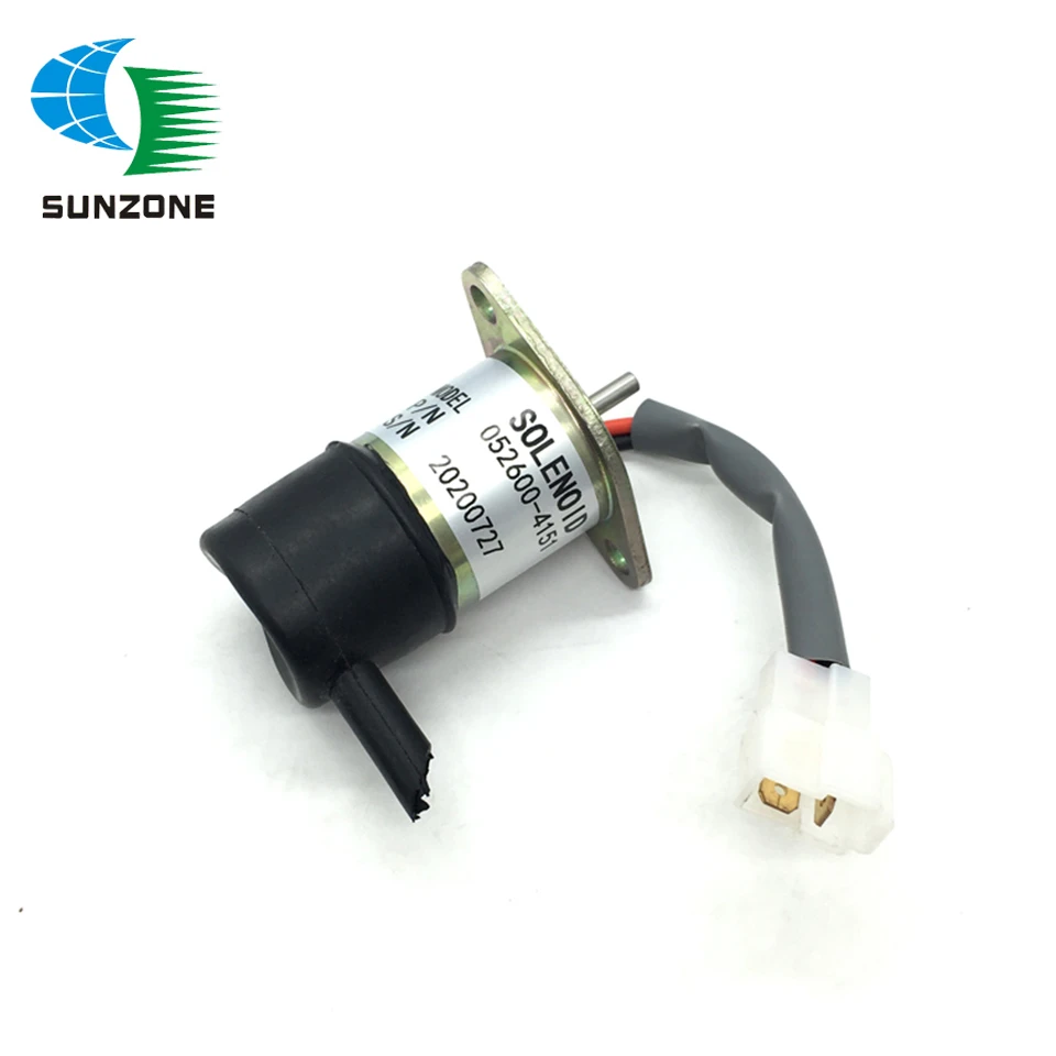 NEW FUEL SHUTOFF SOLENOID FITS KUBOTA APPLICATIONS 1627160012