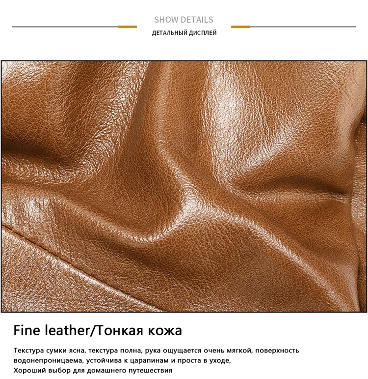 Echtes Leder Umhängetasche Für Herren Messenger Brusttasche_voghion.com