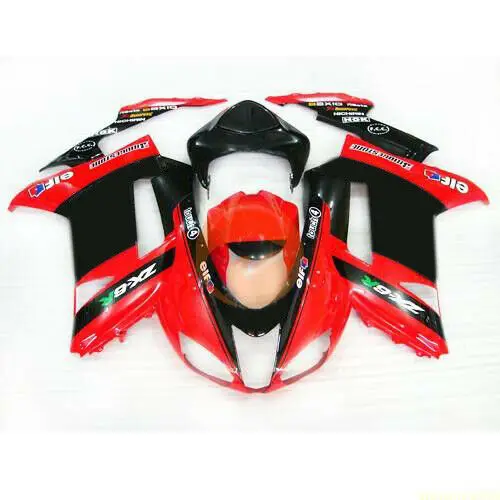 

Wotefusi For 2007 2008 Ninja ZX 6R Injection Molding ABS Racing Bodywork Fairing (KA)