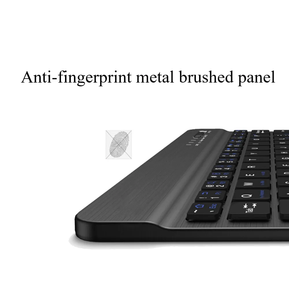 Мини клавиатура Bluetooth 10 1 дюйма универсальный офисный планшет перезаряжаемая с 7