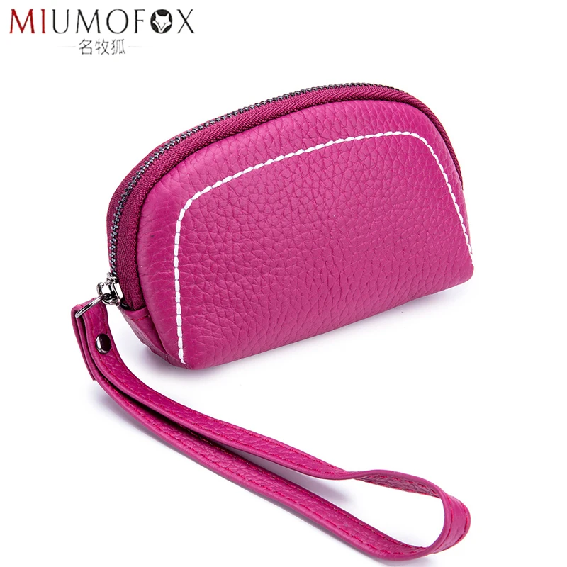 

Elegant Sweet Wrist Strap Lady Small Clutch Women Mini Party Bag Fashion New Female Genuine Leather Day Clutches Cute Coin Purse