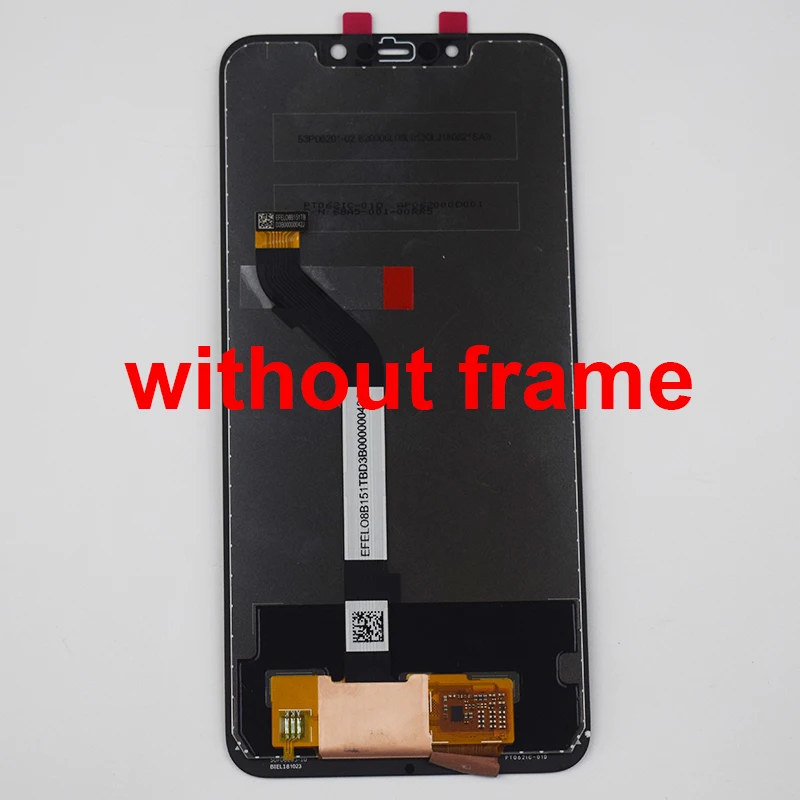 Для Xiaomi Pocophone F1 ЖК экран панель сенсорный дигитайзер для LCD сенсорная рамка в