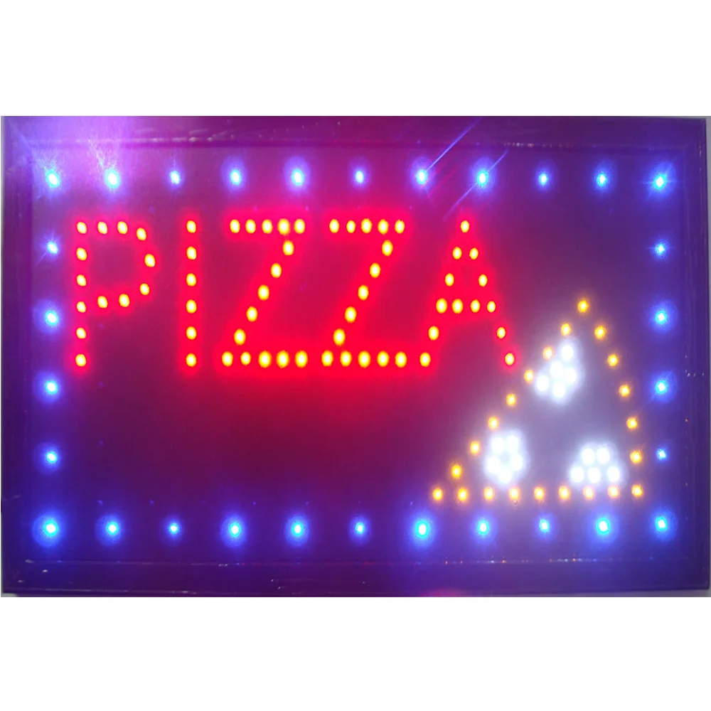 Светодиодная неоновая вывеска для пиццы Размер 10x19 дюймов|sign led|sign displaysigns custom |