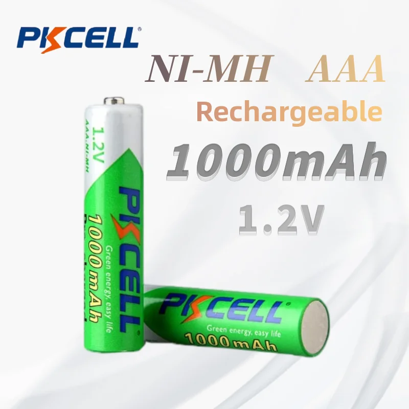 Аккумуляторная батарея PKCELL 1 2 в AAA 1000 мАч | Электроника