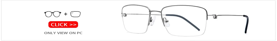 FONEX из титанового сплава, очки без оправы по рецепту,, оптические очки для близорукости, оправа для очков, мужские корейские очки без винтов 98623