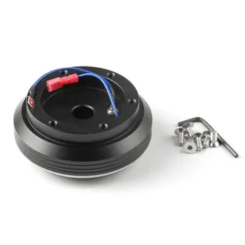 

Steering Wheel Connector Stainless Steel Base For Mitsubishi Steering Wheel Adapter Hub Detachable Release Connector