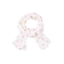 WZCX клубника принт с героями мультфильмов, детский шарф Корейская версия осень-зима Утепленная одежда для малышей теплый шарф-шаль