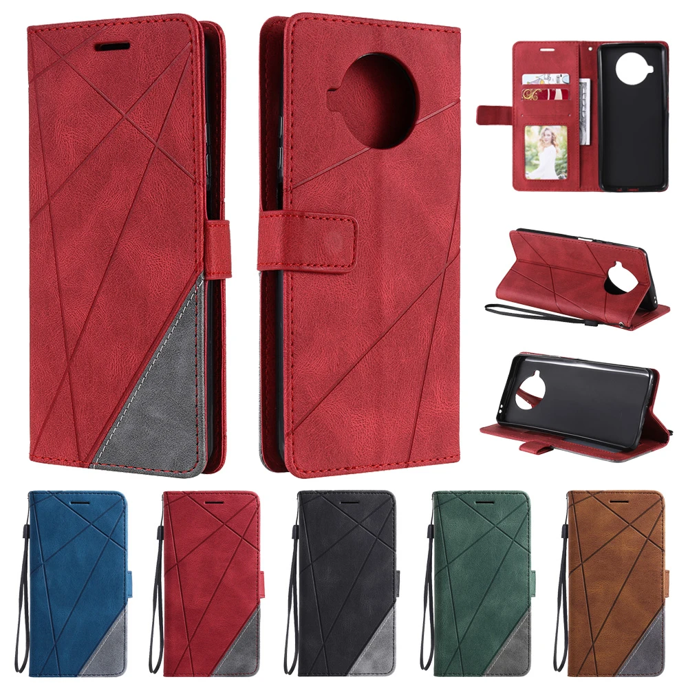 phone cases for xiaomi Mi 10T Pro Leather Case For Fundas Xiaomi Mi 10T Lite Case Wallet Flip Cover for Etui Xiaomi Mi10T Pro 10 T Lite 5G Phone Cases xiaomi leather case glass