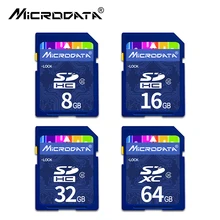 Classe professionnelle 10 u3 64GB 128GB SDXC carte SD 16GB 32GB carte SDHC carte mémoire haute vitesse pour appareil photo Nikon Canon