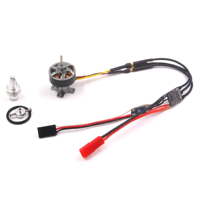 

1pcs RC Airplane 2211-2300KV Brushless Motor 2S 7A ESC Speed Controller for Model Fixed-wing Multi-rotor FPV Power Kit