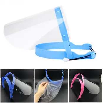 

1PC Splash-proof Dust-proof Shield Safety Clear Head-mounted Full Face Cover Protective Shield Safety Cooking Kitchen Accessory