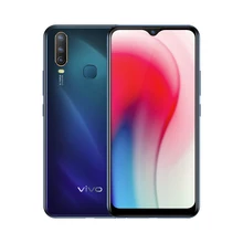 Мобильный телефон vivo Y3 5000mAh 4G ram 128G rom Octa core 6,3" с каплями воды экран Al камеры 16MP+ 13MP сотовые телефоны