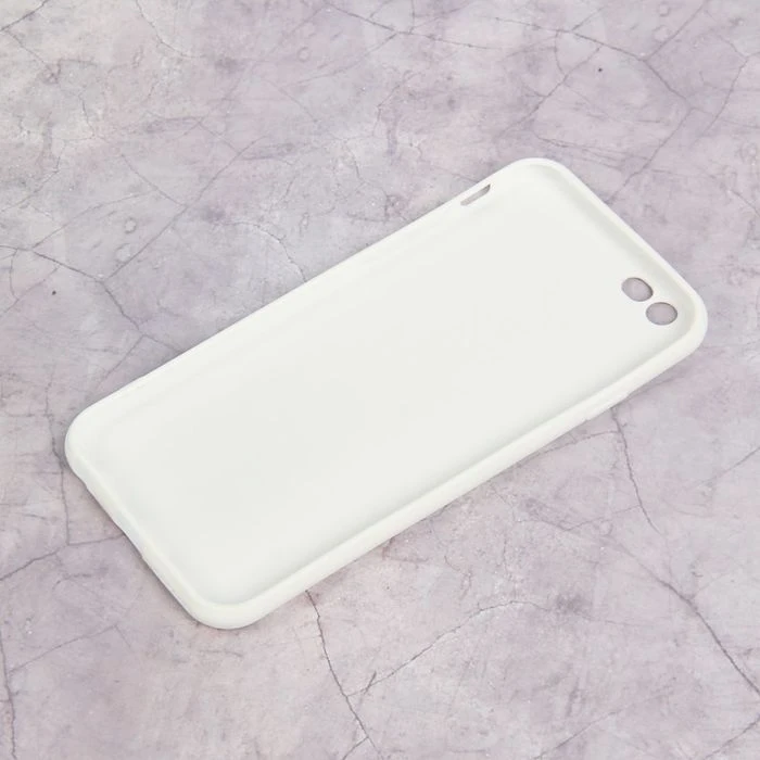 Чехол LuazON для iPhone 6/6S материал TPU белый 2541059| |