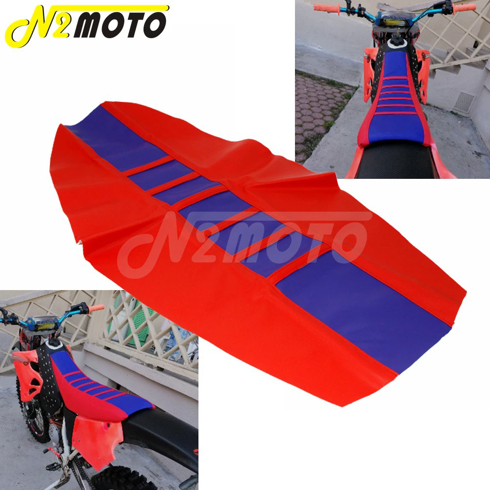 Внедорожное Ребристое тяговое сиденье для захвата чехол Honda CRF XR 50 110 125 230 250 450 L R F X