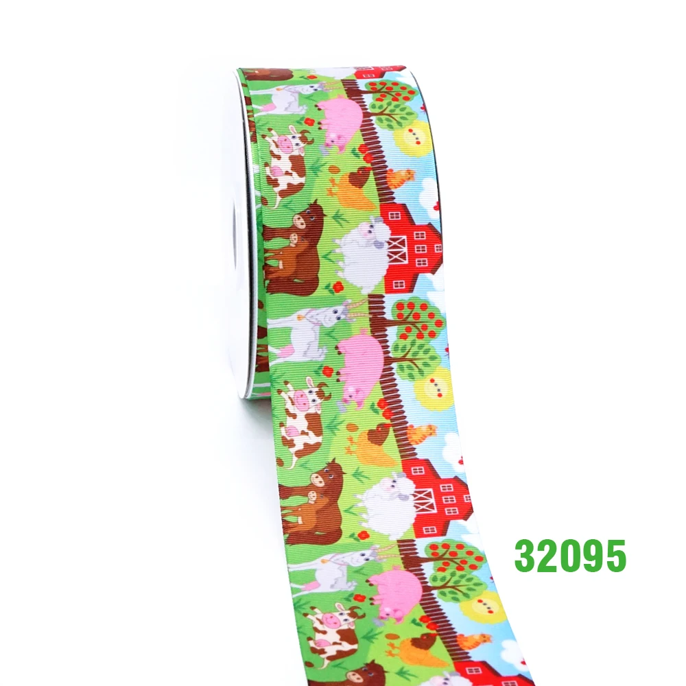 50 ярдов мультфильм напечатанный grosgrain ленты 32158