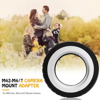 

M42-M4/3 Camera Adapter M42 Lens to Micro 4/3 Camera Accessories Adapter Ring Manual Adjustment of Exposure and Focusing