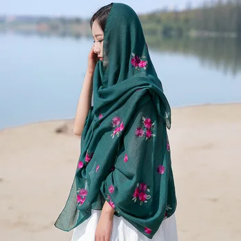 

Autumn and winter sunscreen versatile casual fashion comfortable shawl red