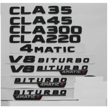 

Gloss Black for Mercedes Benz W117 CLA35 CLA45 CLA45s AMG CLA180 CLA200 CLA220 CLA250 CLA280 CLA300 CLA350 Emblem 4MATIC Emblems