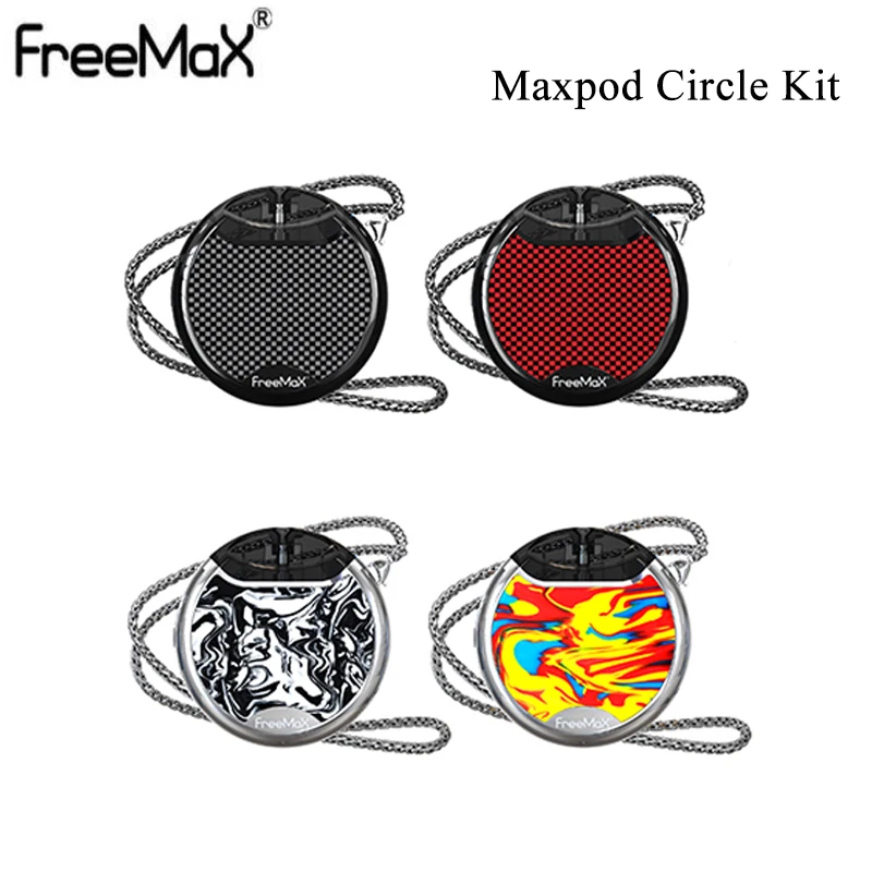 Freemax Maxpod-cigarrillo electrónico Original, Kit circular de 550mAh, batería integrada, 2ml, cápsula rellenable con bobina de malla NS, 1,5 ohm