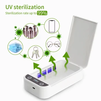 

UV Sterilizer Multi auto disinfection Box Masks Nail Tools Accessoires Disinfection Sterilizer USB Charging