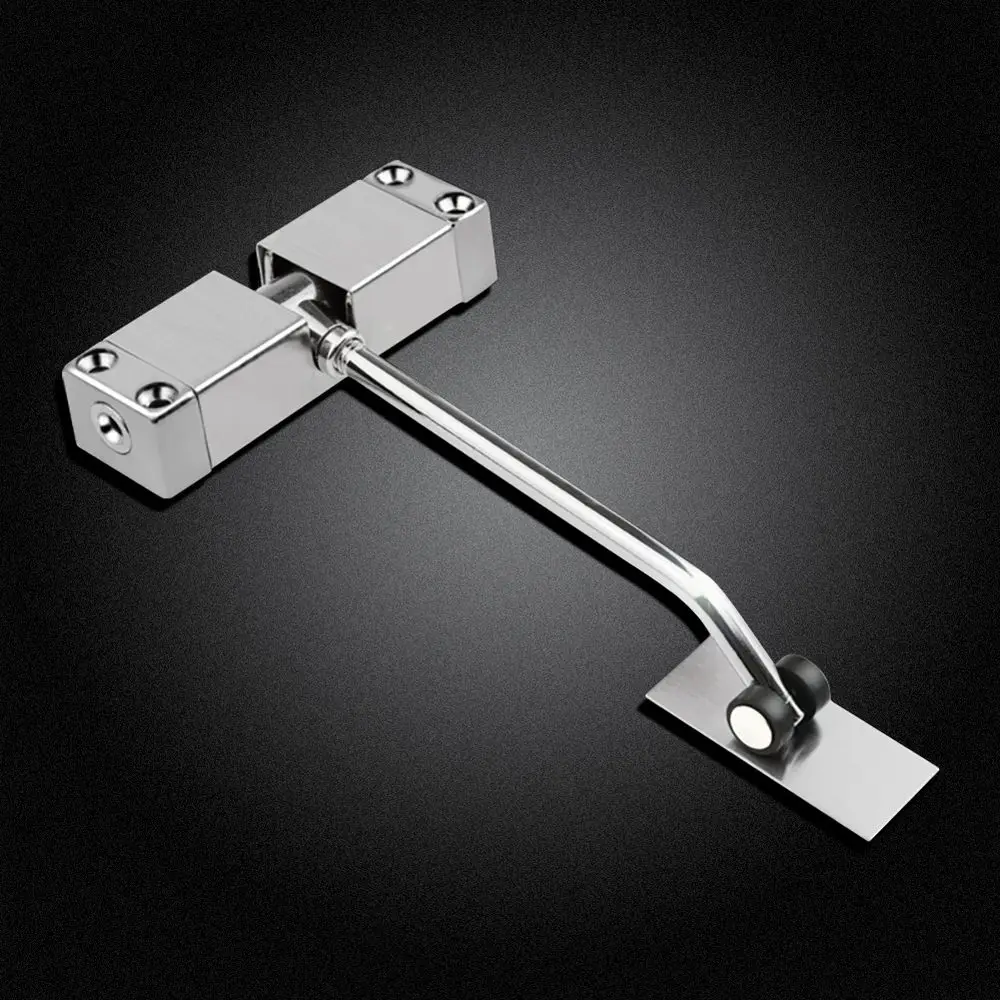 Adjustable Surface Strength Spring Rated Stainless Steel Useful Durable Automatic Mounted Spring Door Closer Single Closing Door