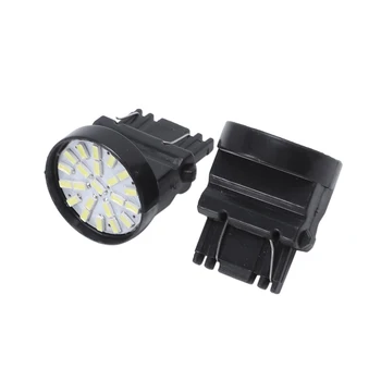 

2x 2W T25 3157 22 LED Brake Lights Position Indicator Stop P27 / 5W Car Bulb Auto Lamp 100-150LM DC 12V White 6000-6500K
