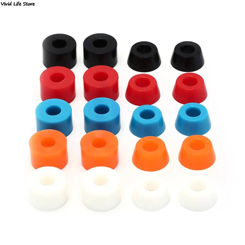 4pcs Shockproof Accessories Skateboard Bushing Truck Wheels Axle