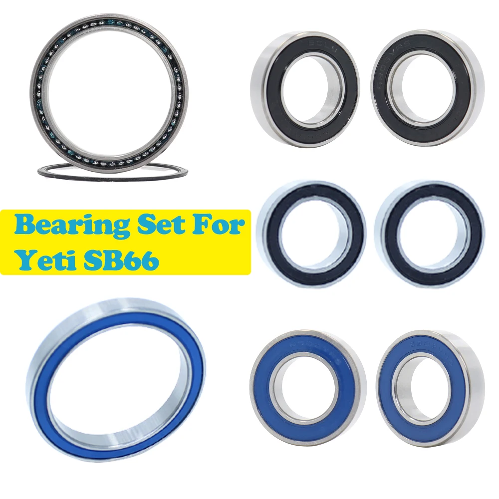 Rolamento Peças de Reparo para Yeti Sb66 Abec3 Peças Bicicleta 2rsv Max Alto Desempenho Carga Quadro Dedicado Conjunto Rolamentos Esferas