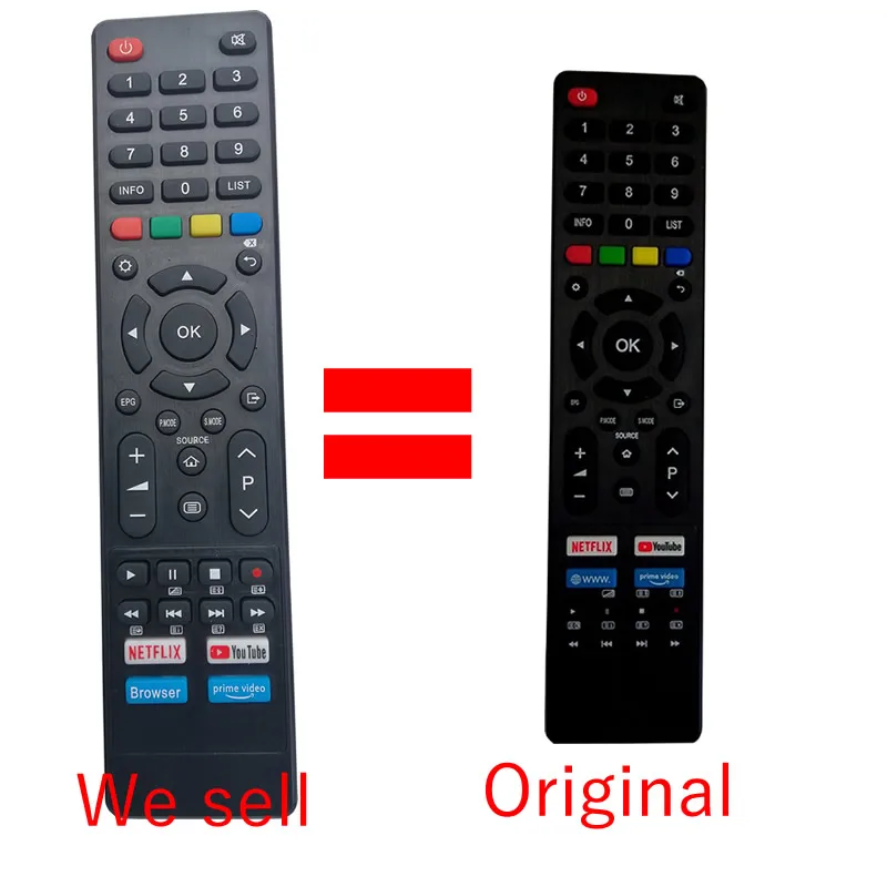REMOTE CONTROL FOR WANSA SAMRT YOUTUBE NETFLIX LCD LED TV