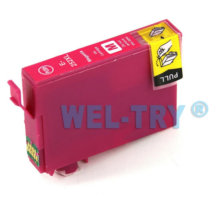 T2521-T2524 T252XL1-T252XL4 T252 XL 252 картридж с чернилами для принтера EPSON WF-3620 3640 7610 7620 7710 7720 7210, полный набор чернил с чипами