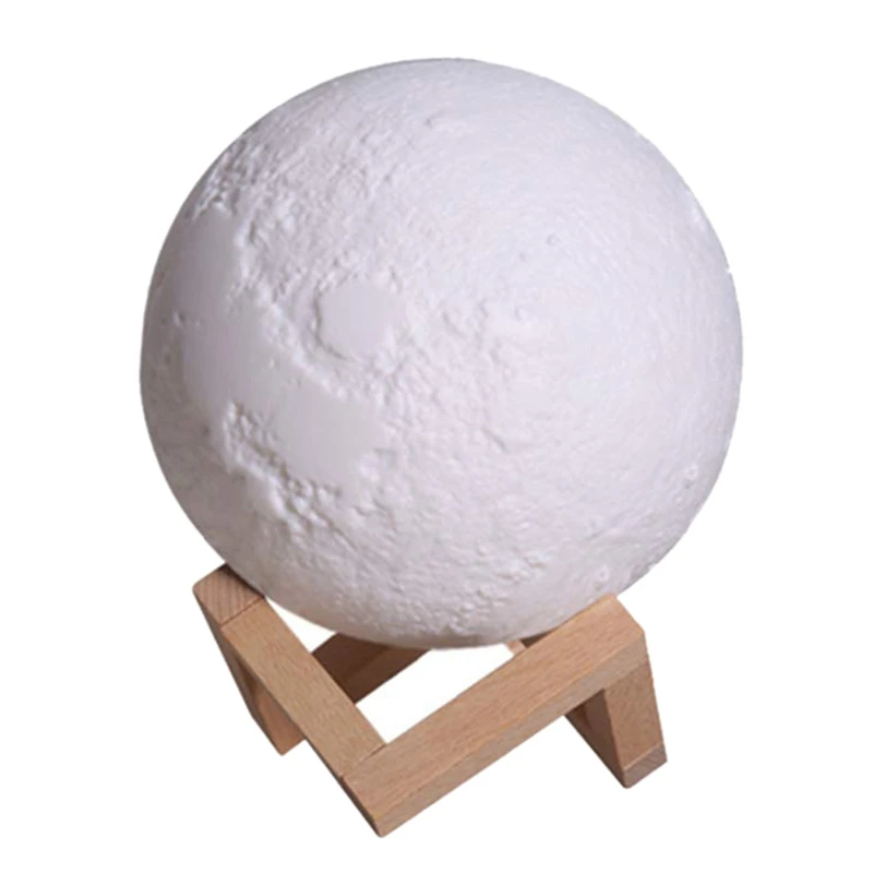 

3D Lunar Light Humidifier 1500ML Air Humidifier Ultrasonic Humidifier Light USB Cool Mist Diffuser Aroma Essential Oil (No Batte