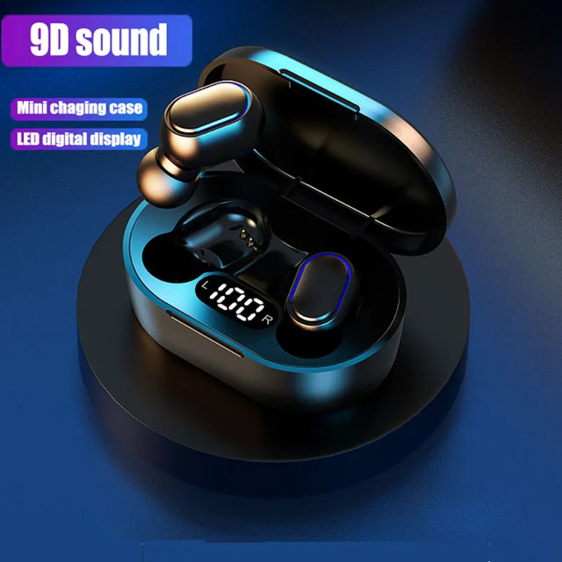 TWS A7S Wireless Earphone Waterproof Sweat LED Digital Display For Oppo Iphone Huawei With Microphone Bluetooth Headphone Xiaomi