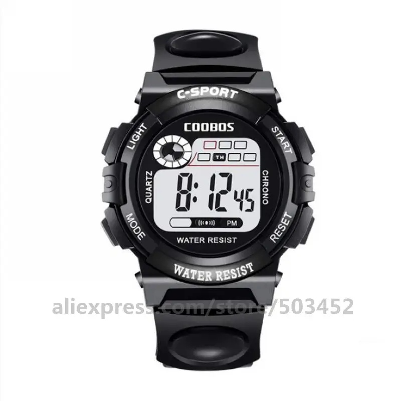 Small Black 100 шт./лот Reloj Hombre модные детские спортивные часы электронные часы для студентов дешевые Dight наручные часы для мужчин Reloj Mujer - Цвет: Small Black