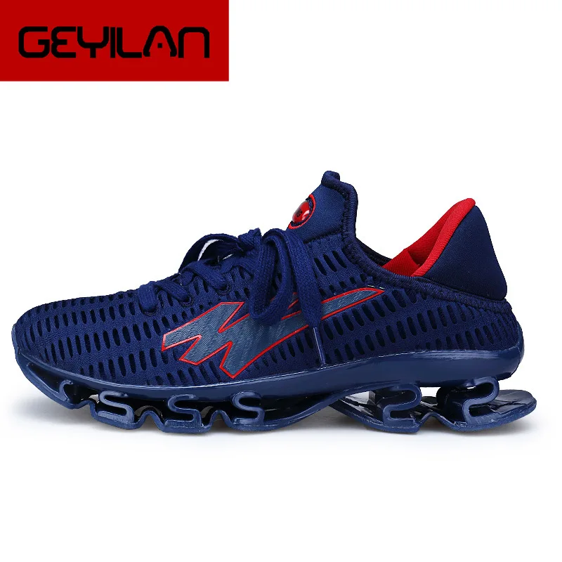 

Men casual Shoes Man Sneakers 2019 New Shoes Male Trending Blade Shoes Shock Breathable Outdoor Walking Jogging Male Shoes