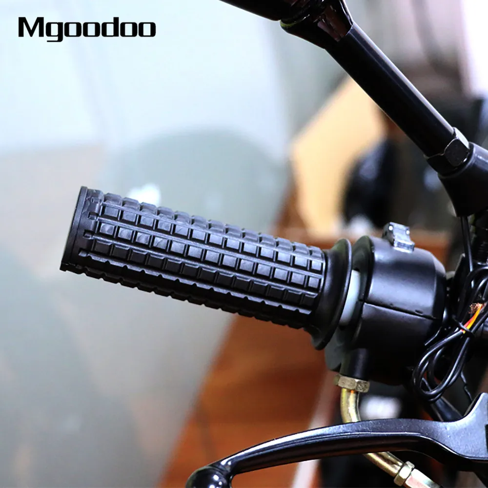 2 шт. руль мотоцикла левый 25 мм правый 28 мм ручные ручки для Honda Yamaha Kawasaki Suzuki Truimph KTM мотор аксессуары ручки